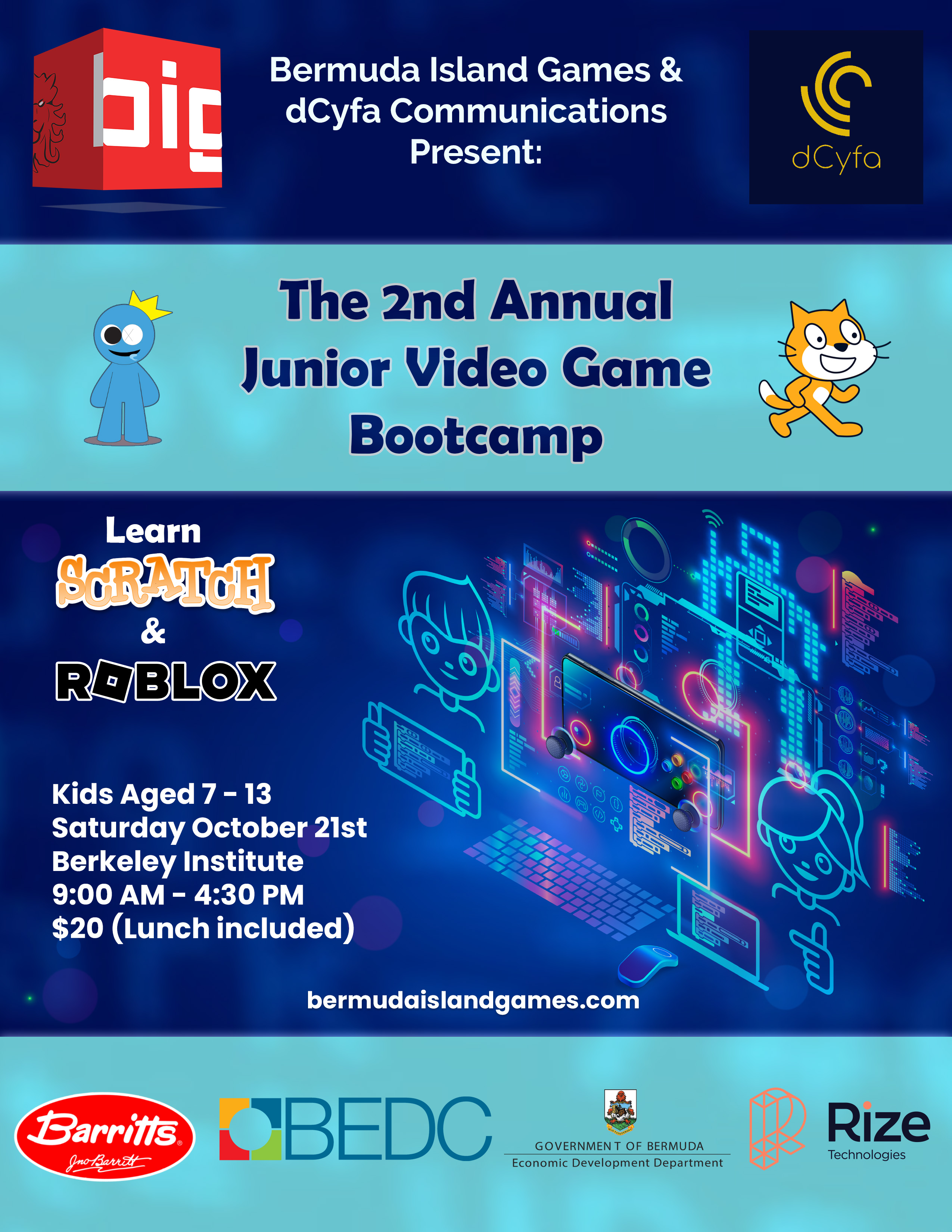 Jr Video Game Bootcamp 2023